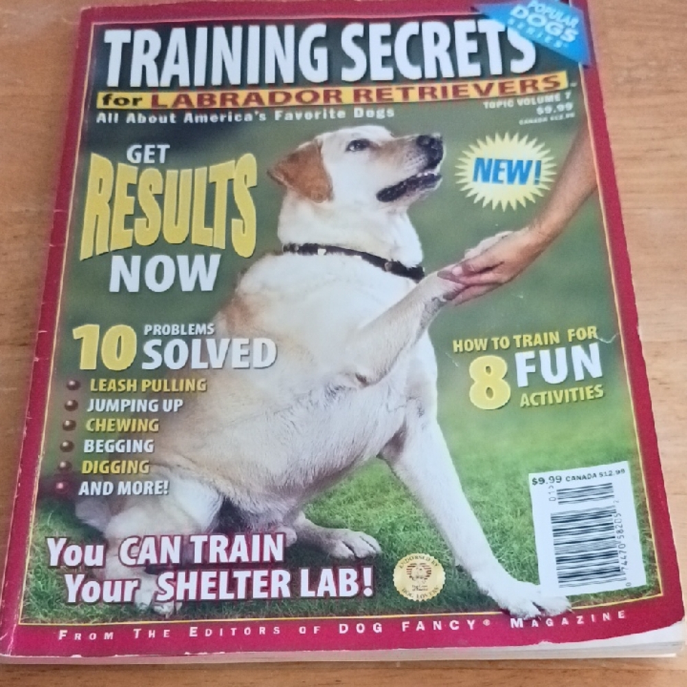 Training Secrets for Labrador Retrievers Magazine